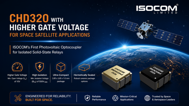 The CHD320 with Higher Gate Voltage for Space Satellite Applications